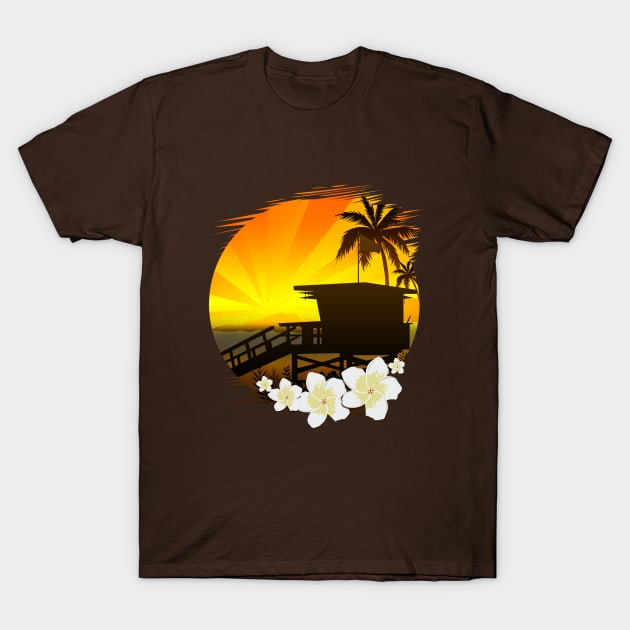 The Beach Life T-Shirt by adamzworld